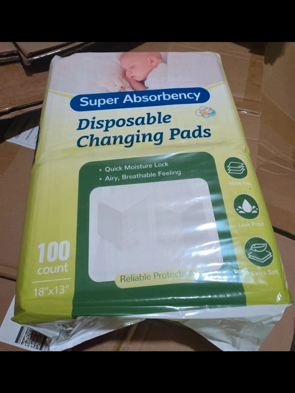 Disposable Changing Pads - White (100 Count)